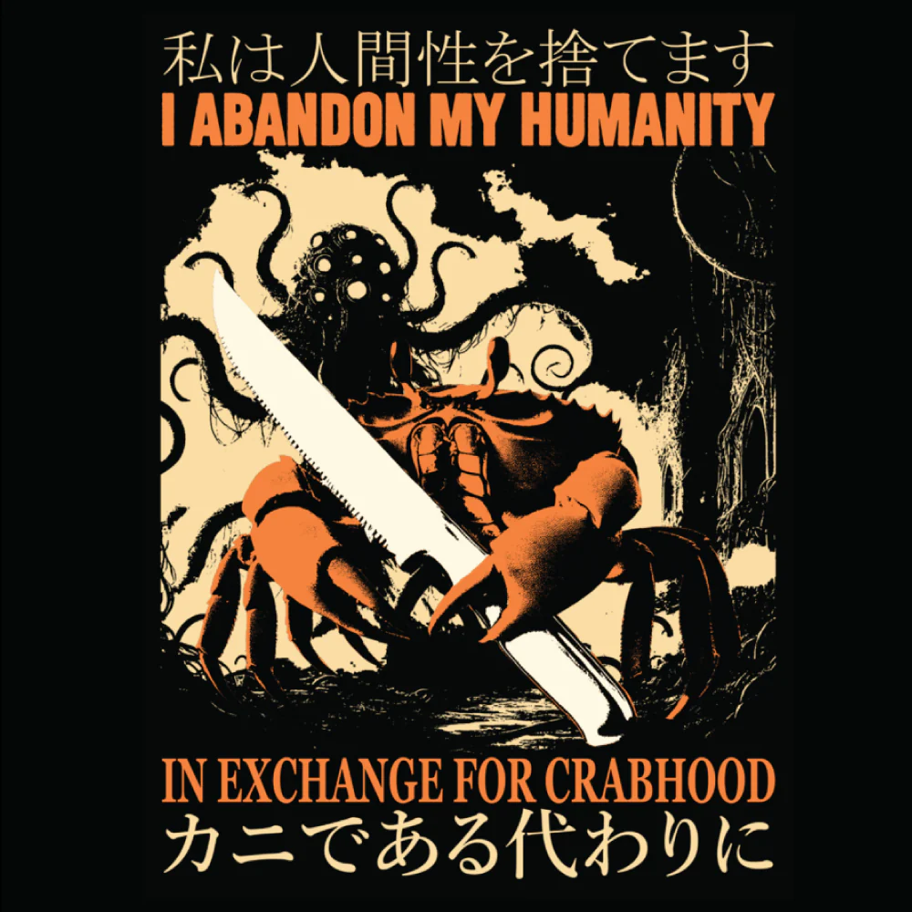 'Abandon My Humanity' Shirt - Image 2