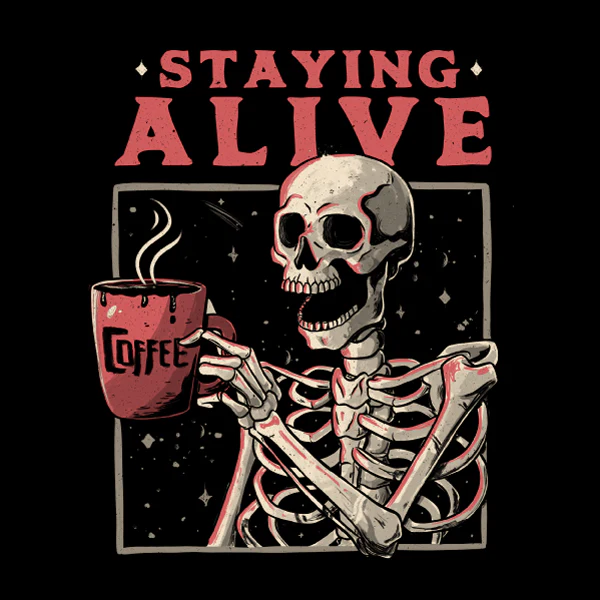 'Staying Alive' Shirt - Image 2
