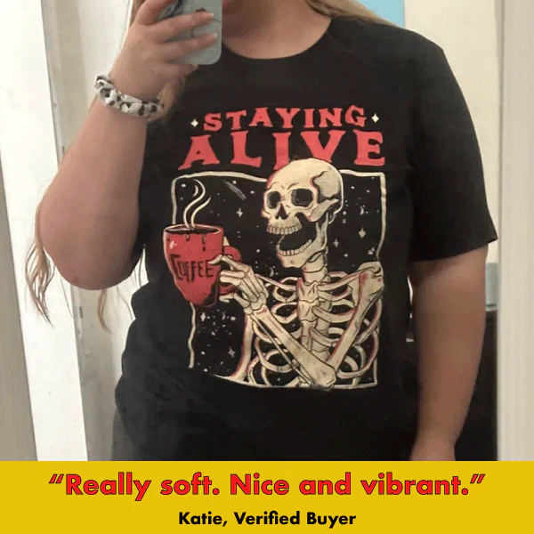 'Staying Alive' Shirt - Image 3