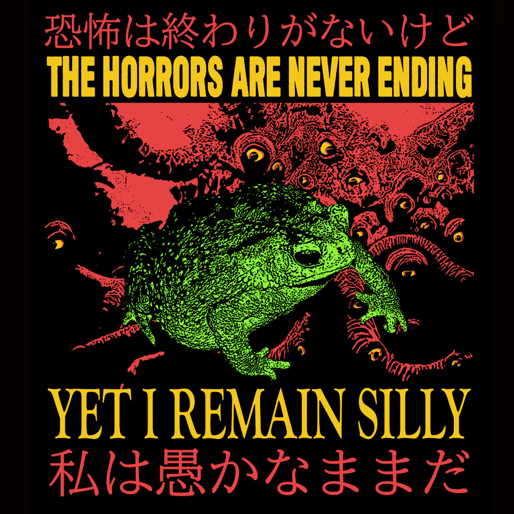 'The Horrors Are Never Ending' Shirt - Image 2